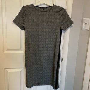 Size Small Plaid Bodycon Dress